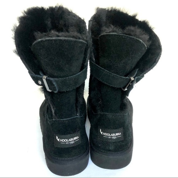 KOOLABURRA BY UGG REMLEY SHORT FUR BOOTS 5 - Picture 4 of 8